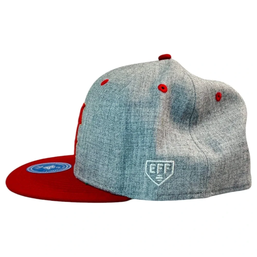 Negro League Fitted Hat 7 3/8 Kansas City Monarchs Ebbets Field Flannel Baseball - Picture 3 of 11